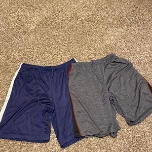 Gym shorts both for $8